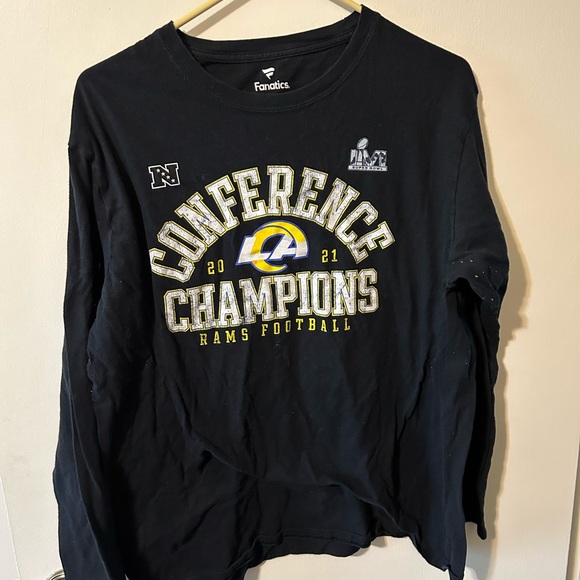 LA rams long sleeve top - Picture 2 of 8